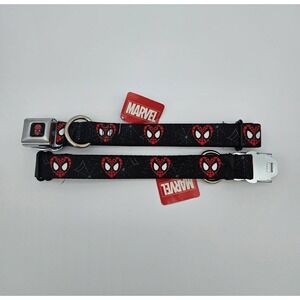 Buckle Down Marvel Spiderman Car Seat Belt‎ Buckle Dog Collar